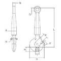 8-931 / ROV Shank Hook